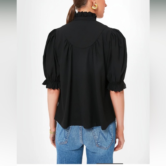 POMANDER PLACE Black Selena Blouse - Picture 4 of 11
